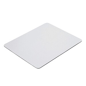 Mousepad with a non-slip base, white