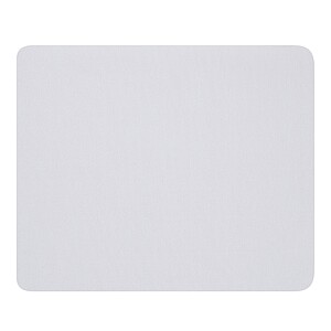 Mousepad with a non-slip base, white