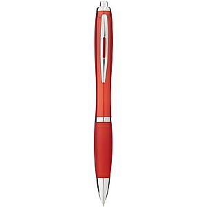Nash ballpoint pen - tr. red