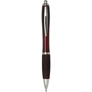 Nash ballpoint pen with coloured barrel and grip