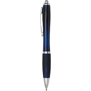 Nash ballpoint pen with coloured barrel and grip