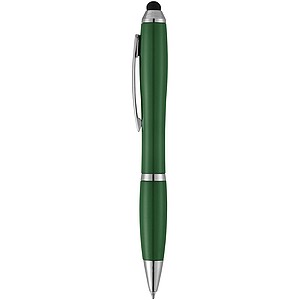Nash stylus ballpoint pen, green