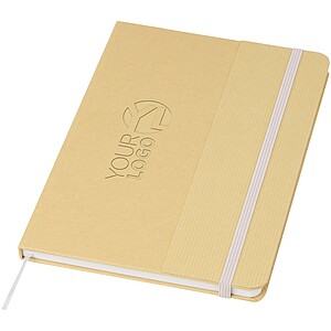 Nelida A5 recycled cardboard hard cover notebook, lilac
