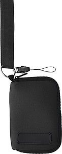 Neoprene case for MP3 /phone Black