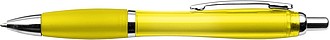 Newport ballpen with blue ink.Yellow