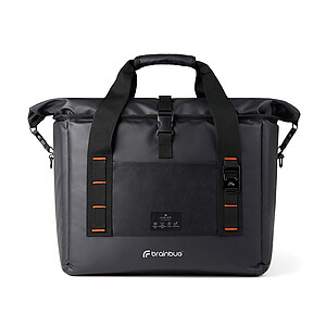 Nordic Drift 22L Water-Repellent Cooler Bag made from RCS, Black