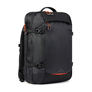 Nordic Drift 25L Travel Backpack made from RCS, Black