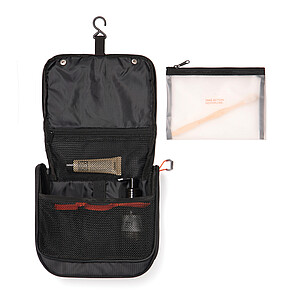 Nordic Drift 3L Toiletry Bag made from RCS, Black