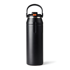 Nordic Drift 940 ml Sports Thermos made from RCS, Black