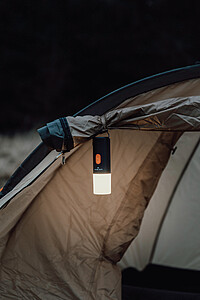Nordic Drift Camping Lantern with Air Pump, Black