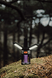 Nordic Drift Camping Light with Mosquito Repellent, Black