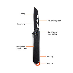 Nordic Drift Folding Knife, Black
