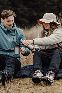 Nordic Drift Hat with UPF 50+ made from RCS, Beige