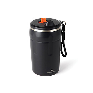 Nordic Drift Leakproof Coffee Tumbler 350 ml made from RCS, Black