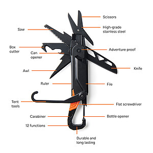 Nordic Drift Multi-Tool, Black