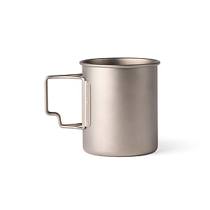 Nordic Drift Titanium Mug 450 ml, Silver
