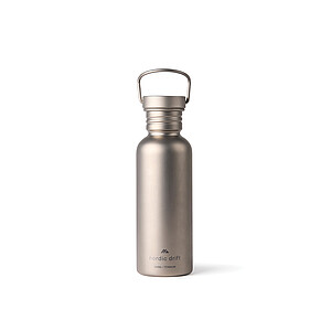 Nordic Drift Water Bottle 600 ml, Silver