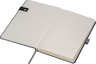 Notebook with 16 GB USB, dark grey