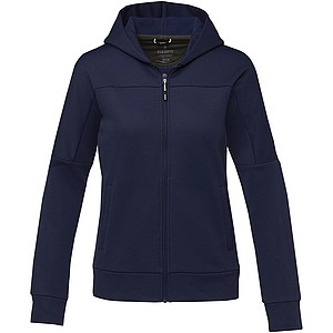 Nubia womens performance full zip knit jacket