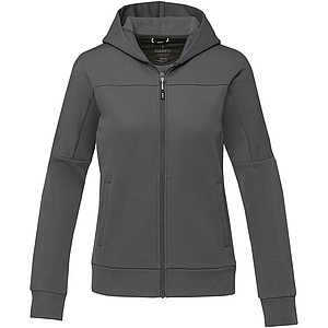 Nubia womens performance full zip knit jacket