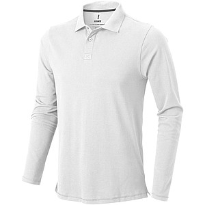 Oakville long sleeve mens polo