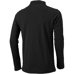 Oakville long sleeve mens polo