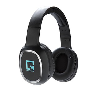 Over-ear wireless headphone, black