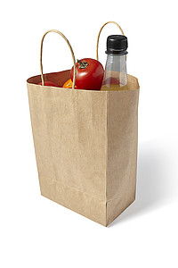 Paper bag,‘small’.