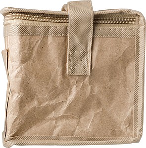Paper woven cooler bag