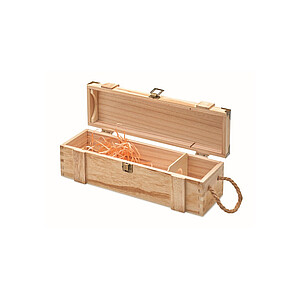 Paulownia wood wine gift box