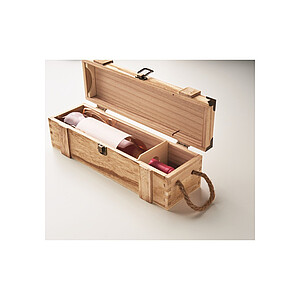 Paulownia wood wine gift box