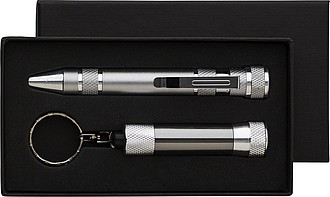 Pen shaped screwdriver/torchGrey