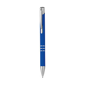 Pen with rubberised surface