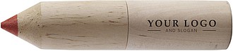 Pencil holder with 6 pencilsBrown