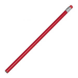 Pencil with rubber