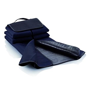 Picnic blanket, blue