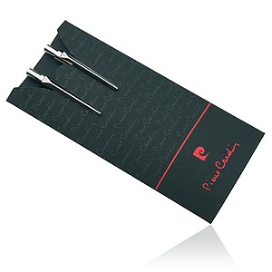 PIERRE CARDIN AMOUR SET Set of ballpoint pen and mechanical pencil, silver
