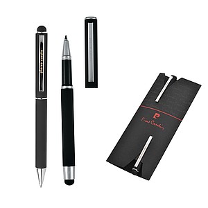 PIERRE CARDIN CLAUDIE SET Set of rollerball pen und ballpoint pen, black