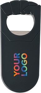 Plastic bottle opener