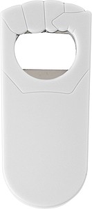 Plastic bottle opener
