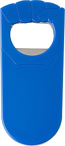 Plastic bottle opener