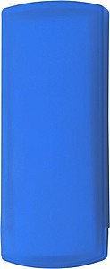 Plastic case with five plastersCobalt blue