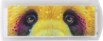 Plastic case with five plastersWhite