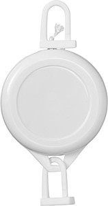 Plastic ID pass holder White