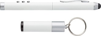 Plastic laser pen and presenter with receiver