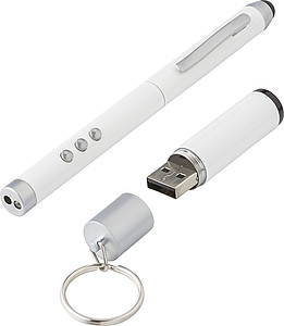 Plastic laser pen and presenter with receiver