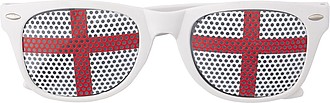 Plexiglass sunglasses with country flag