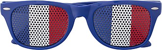 Plexiglass sunglasses with country flag