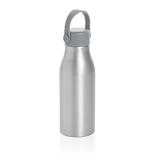Pluto RCS Certified recycled aluminium bottle 680ml, silver