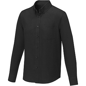 Pollux long sleeve mens shirt, black, 5XL